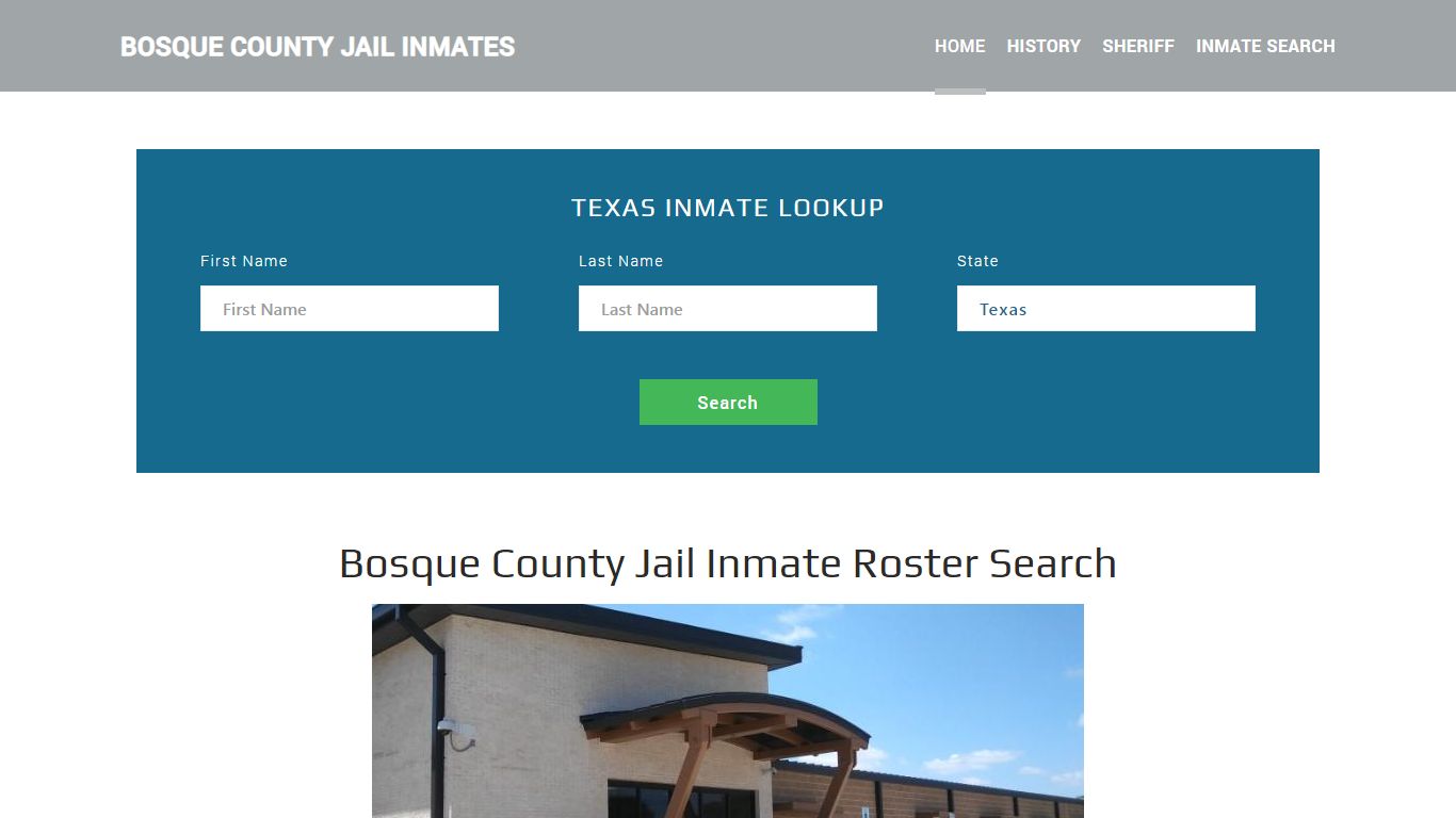 Bosque County Jail Inmate Roster Lookup, Meridian, TX